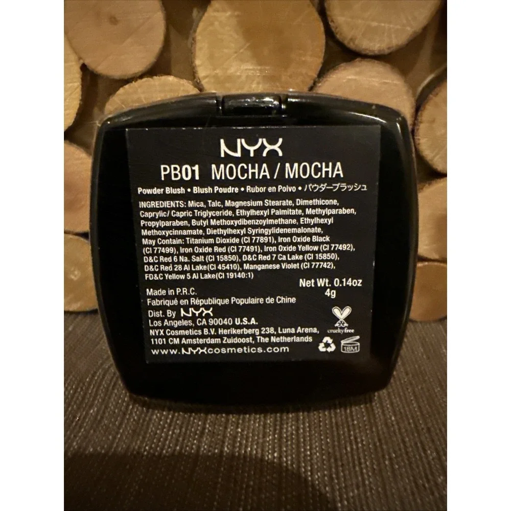 NYX Powder Blush‎ PB01 Mocha (Medium Pink/Matte) Factory Sealed
